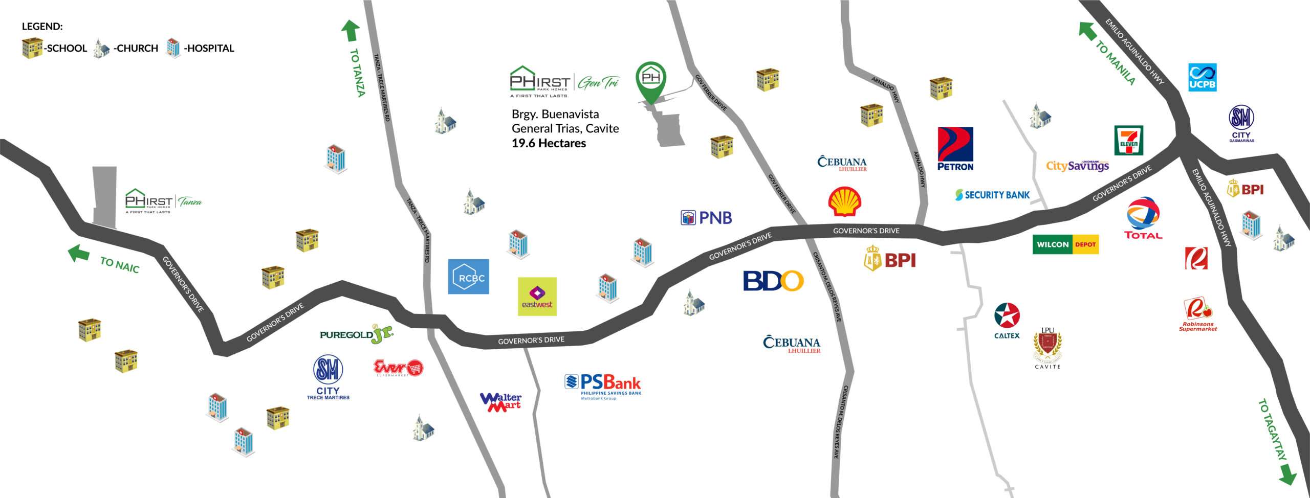 PPHI Gen Tri - Vicinity Map